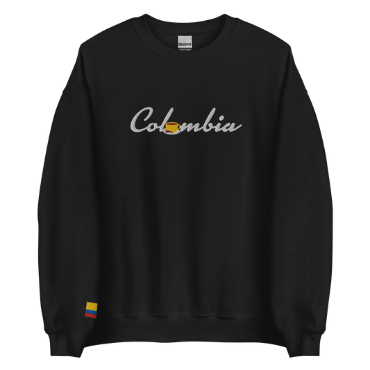 Colombia Coffee Embroidery Sweatshirt