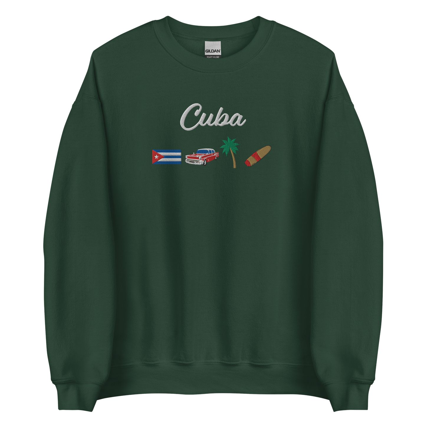 Cuba Embroidered Sweatshirt