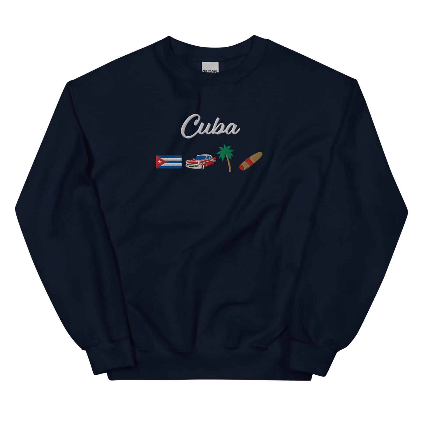 Cuba Embroidered Sweatshirt