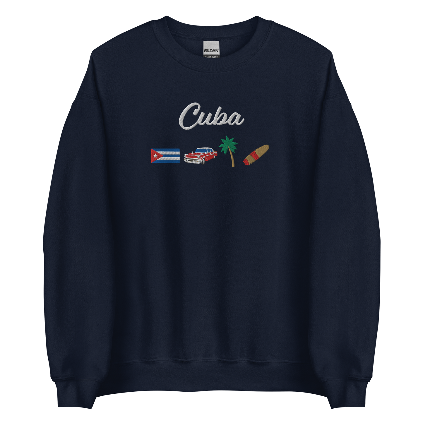 Cuba Embroidered Sweatshirt